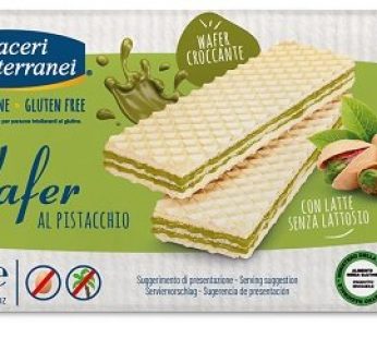 PIACERI MEDITERRANEI WAFER PISTACCHIO 40 G